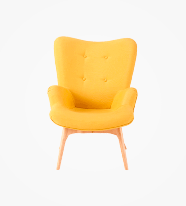 Retro Chair Yellow